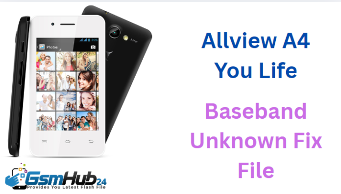 Allview A4 You Life NVRAM NVDATA FILE