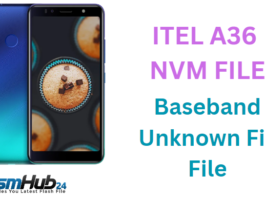 ITEL A36 NVDATA NVRAM FIEL