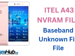 ITEL A43 NVRAM NVDATA FILE