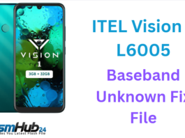 ITEL Vision 1 L6005 NVRAM NVDATA FILE